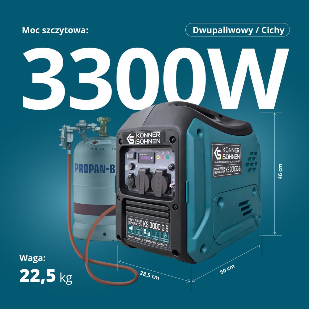Inwertorowy generator KS 3000iG S