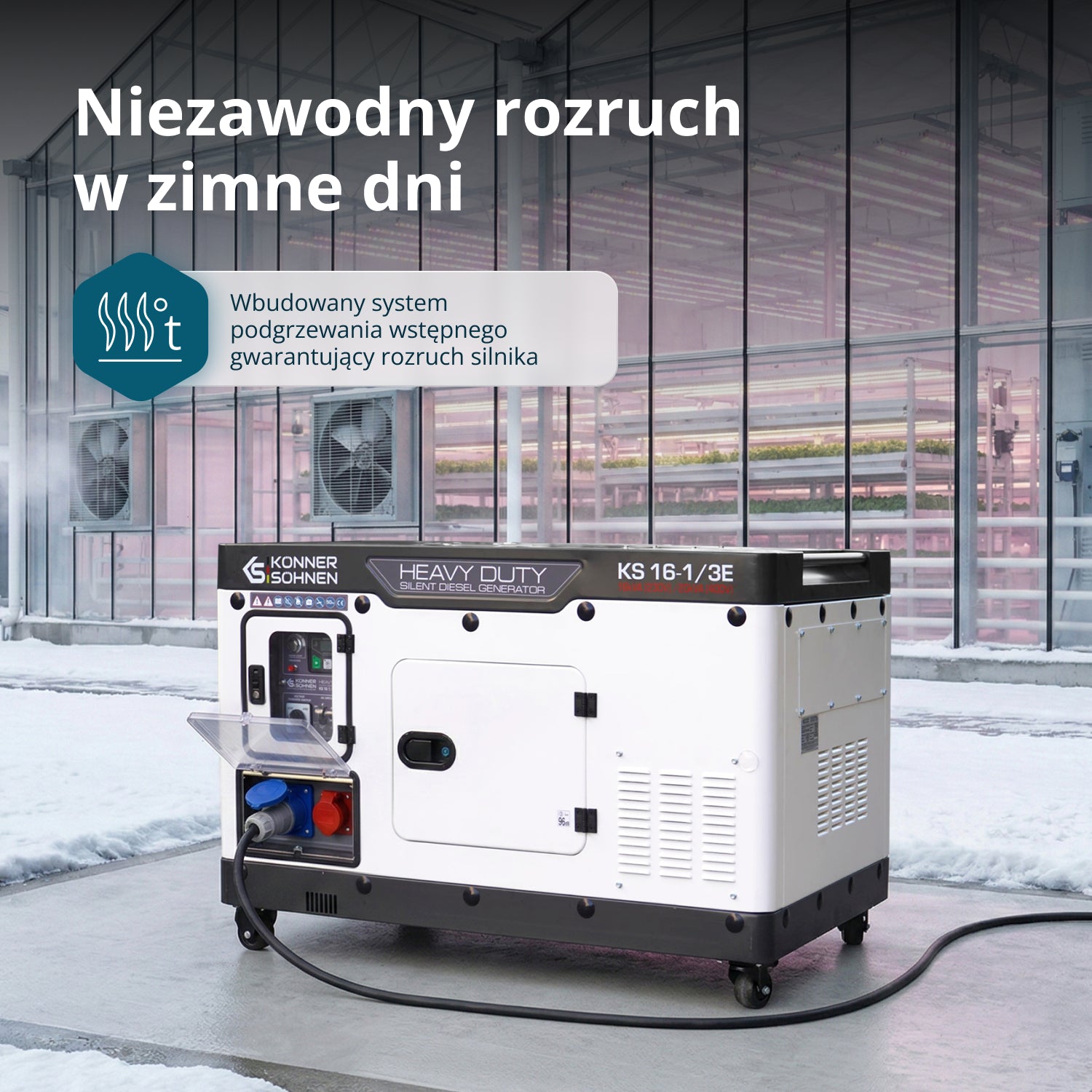 Generator dieslowski KS 16-1/3E