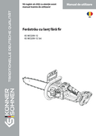 Fierăstrău cu acumulator KS MCS20V-12, KS MCS20V-12 Set