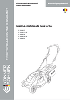 Masină electrică de tuns iarba KS 32LM12-BL, KS 38LM16-BL, KS 43LM20