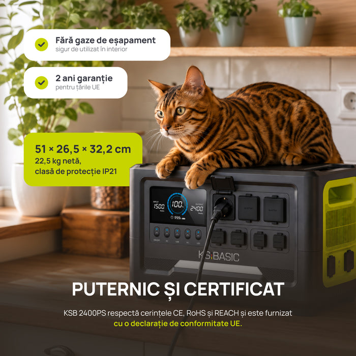 Stație de alimentare portabilă KSB 2400PS