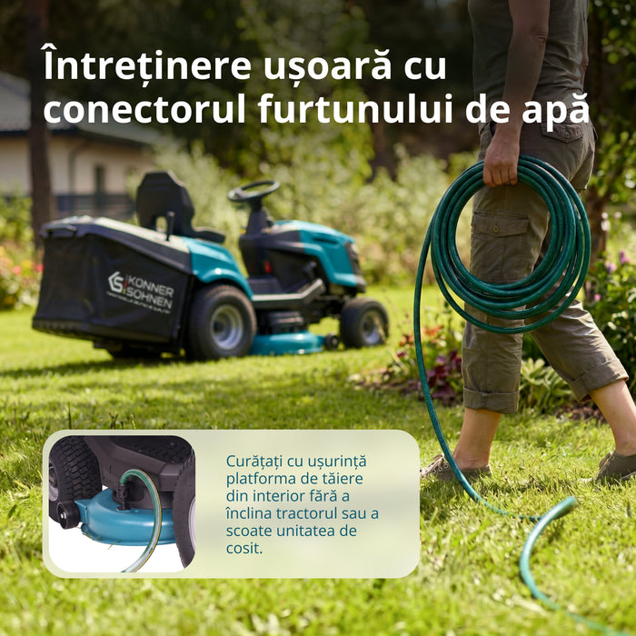 Tractor de tuns gazon pe benzină KS 98TMG-H