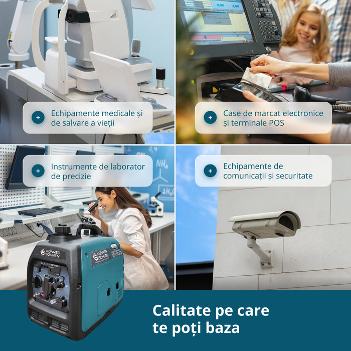 Generator cu inverter pe GPL/benzină KS 3100iG S