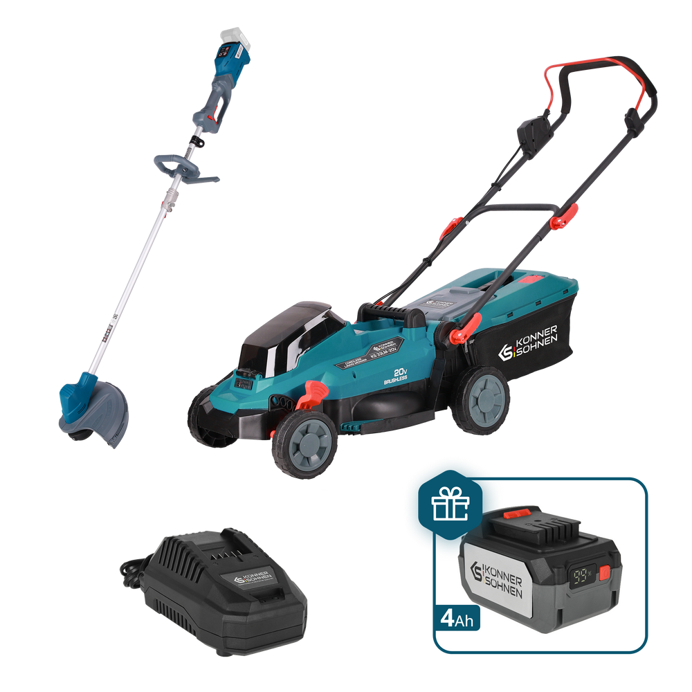 Propagační sada na péči o trávník KS 33LM-BCT20V-SET