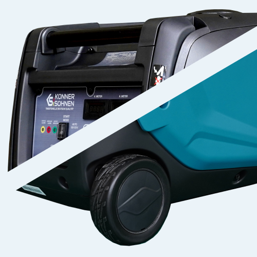 Transportset (Klappgriff und Räder)