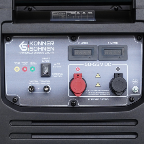 Benutzerfreundliches Bedienfeld