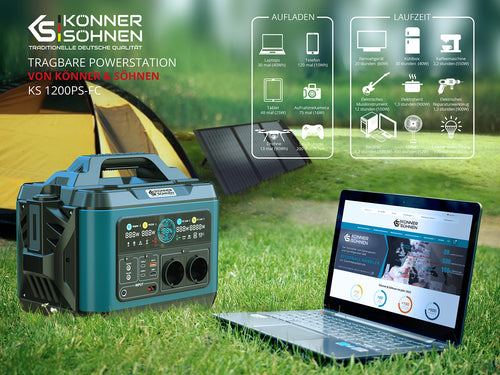 Portable power station KS 1200PS-FC
