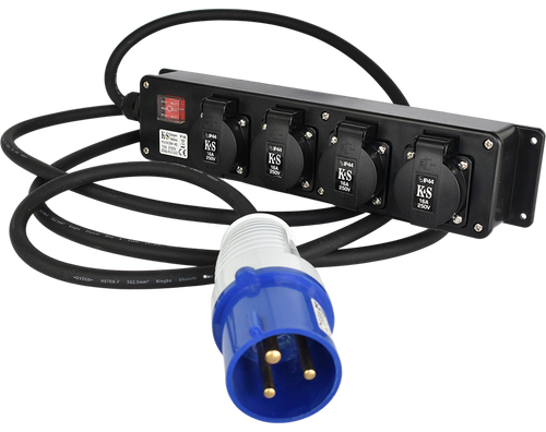 Adaptér zásuvky KS EX3M-4S