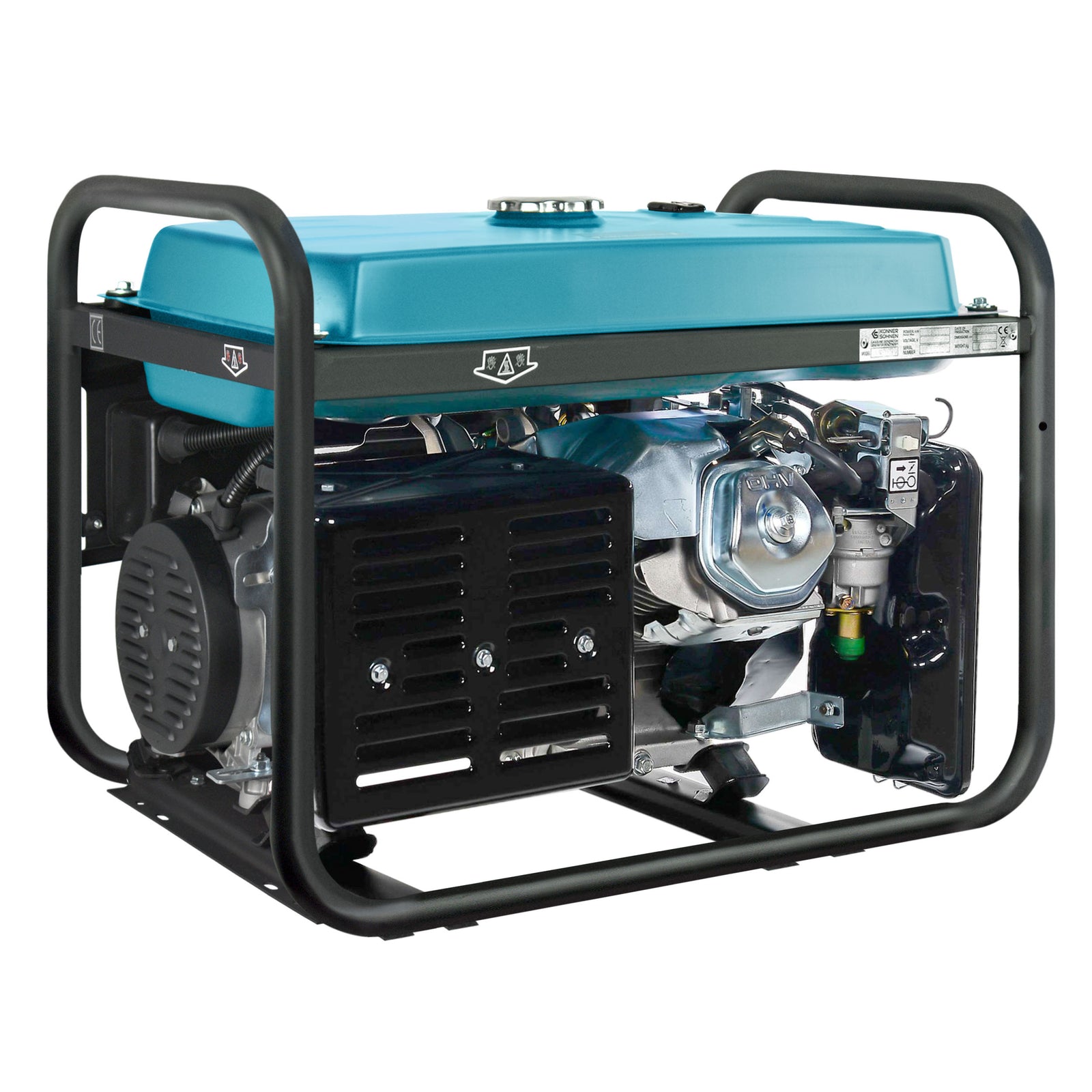 Gerador a gasolina "Könner & Söhnen" KS 10000E 1/3