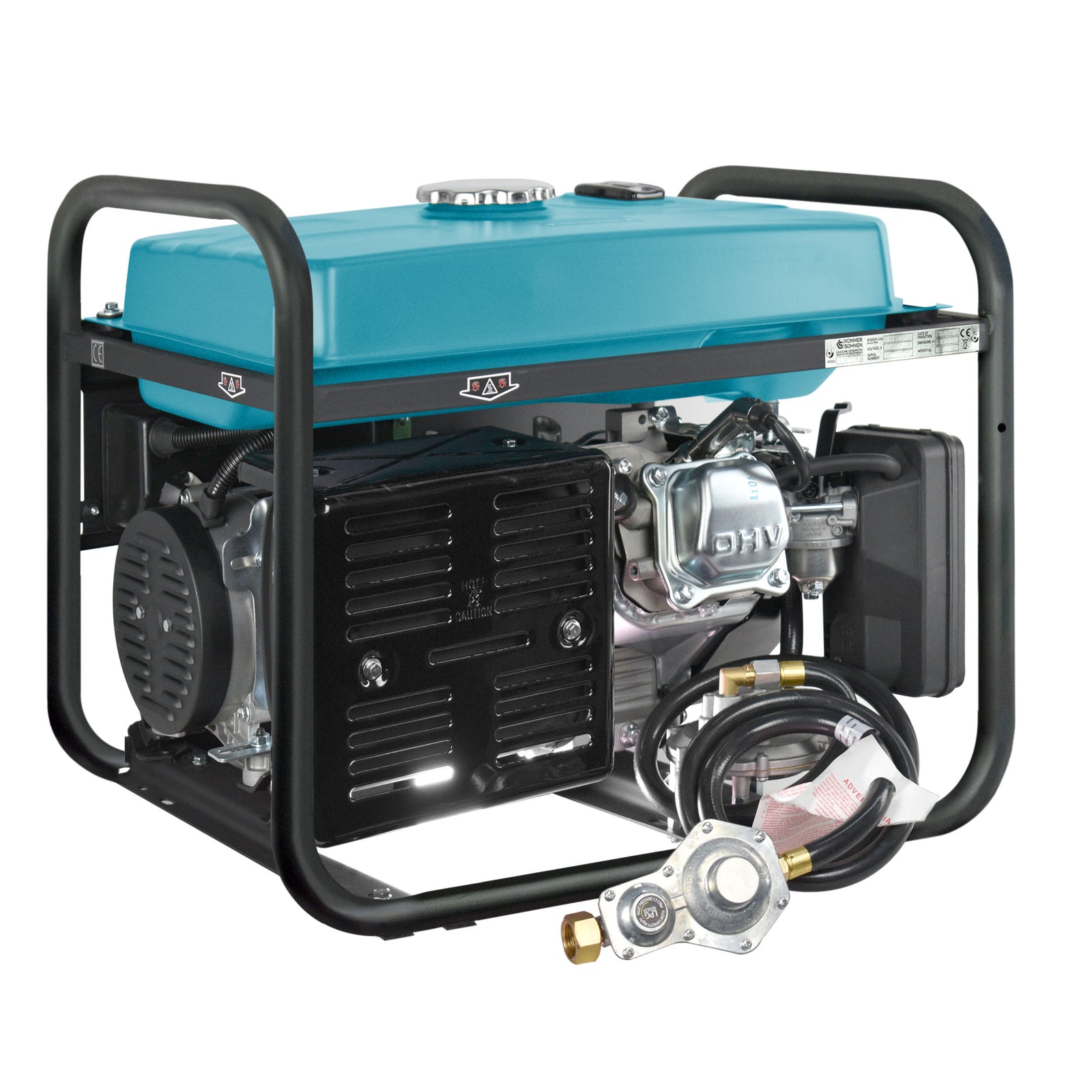 LPG/Bensiinigeneraattori 'Könner & Söhnen' KS 10000E G