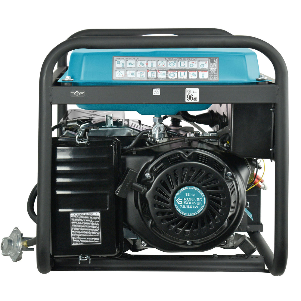 LPG/Benzine Generator "Könner & Söhnen" KS 10000E G
