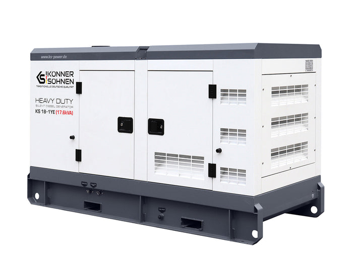 Central eléctrica diésel monofásica KS 18-1YE