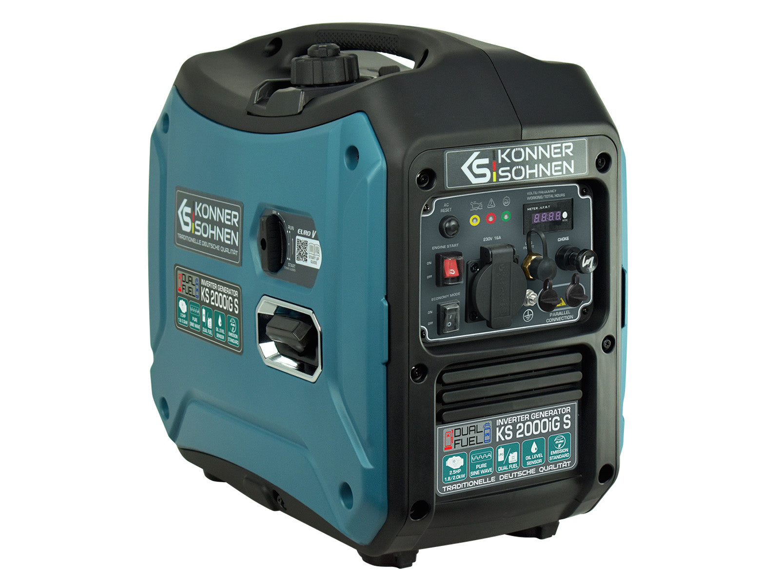 LPG/bensin invertergenerator KS 2000iG S