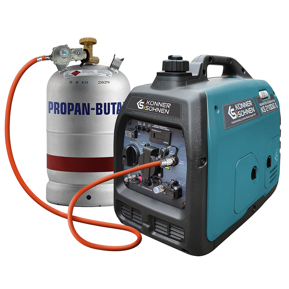 Инверторен генератор на LPG/бензин KS 2100iG S