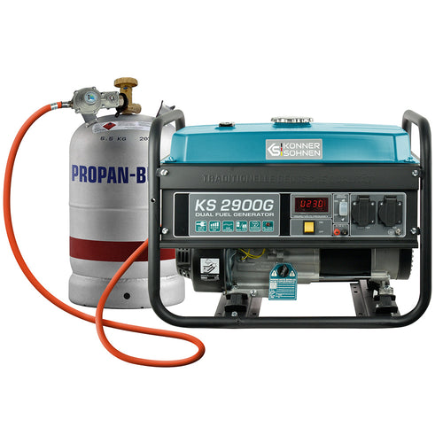 LPG/bensingenerator "Könner & Söhnen" KS 2900G