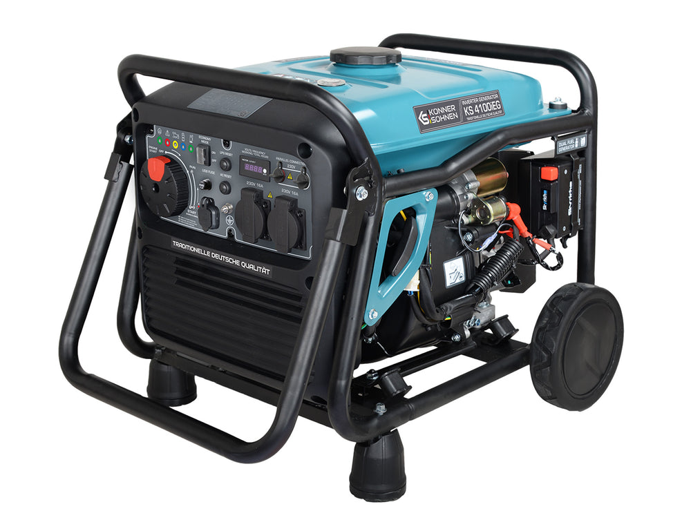 LPG/bensiini-invertterigeneraattori KS 4100iEG