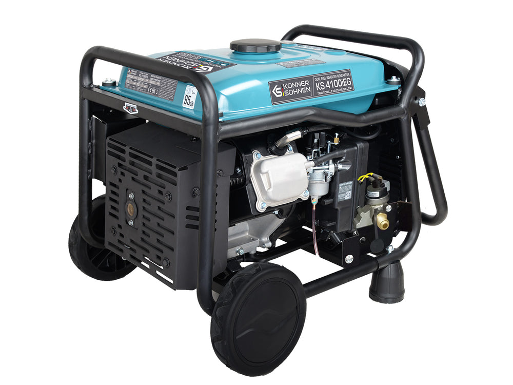 LPG/bensiini-invertterigeneraattori KS 4100iEG
