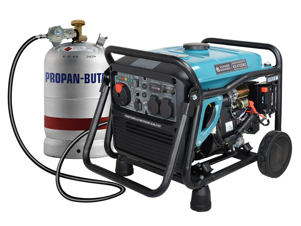LPG/bensiini-invertterigeneraattori KS 4100iEG