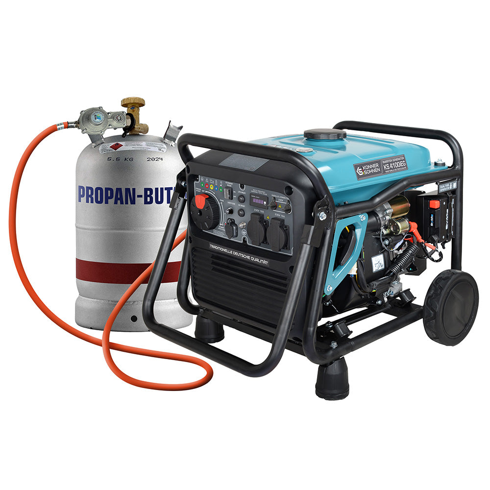 LPG/bensiini-invertterigeneraattori KS 4100iEG
