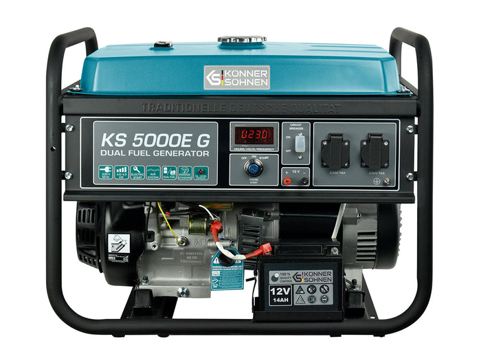 LPG/Бензинов генератор „Könner & Söhnen“ KS 5000E G