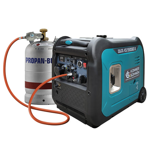 Invertorový generátor LPG/benzín KS 5500iEG S