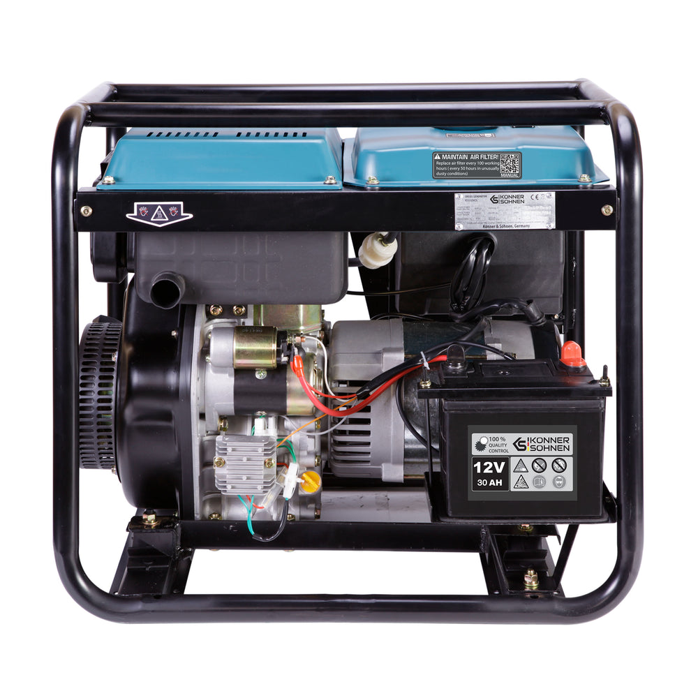 Generator diesel „Könner & Söhnen” KS 6100HDE (EURO V) (Recondiționat – Stare Bună)