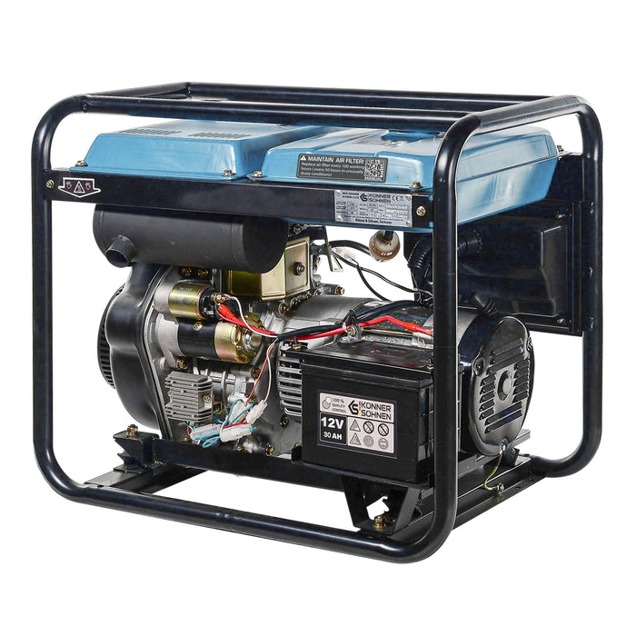 Generator diesel „Könner & Söhnen” KS 6100HDE (EURO V) (Recondiționat – Stare Bună)