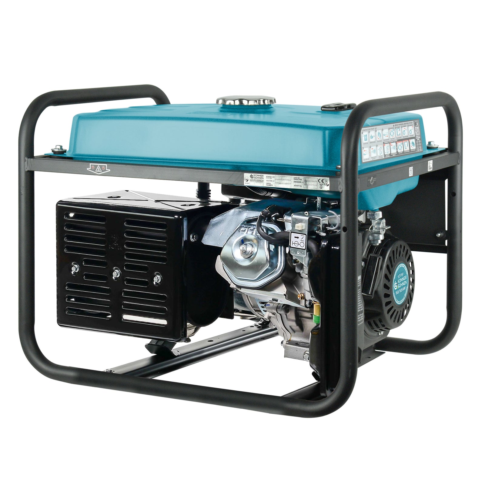 Benzin-Generator "Könner & Söhnen" KS 7000E 1/3