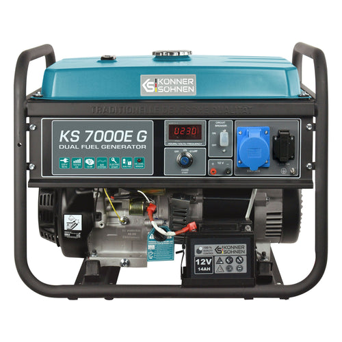 LPG/bensingenerator "Könner & Söhnen" KS 7000G
