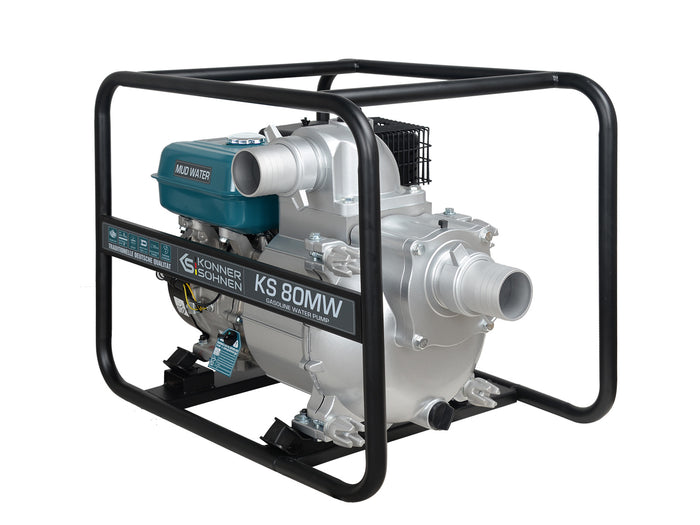 Bomba de motor para agua fangosa KS 80MW