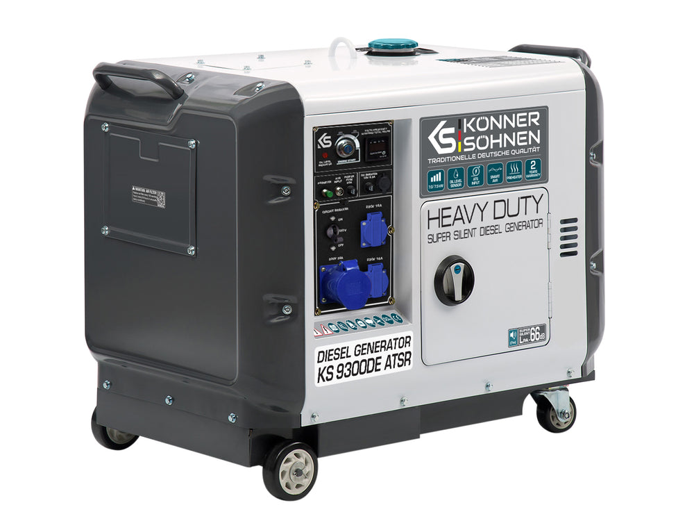 Generador diésel KS 9300DE ATSR (EURO V) (Reacondicionado Excelente)