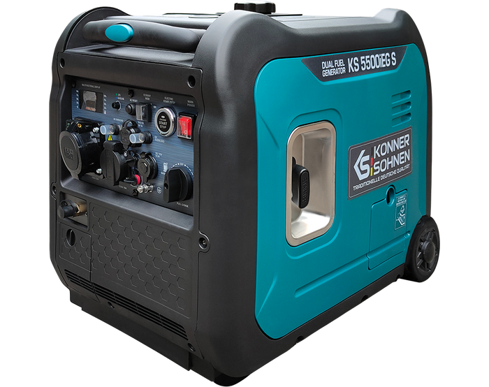 Generador inverter híbrido de gas/gasolina KS 5500iEG S