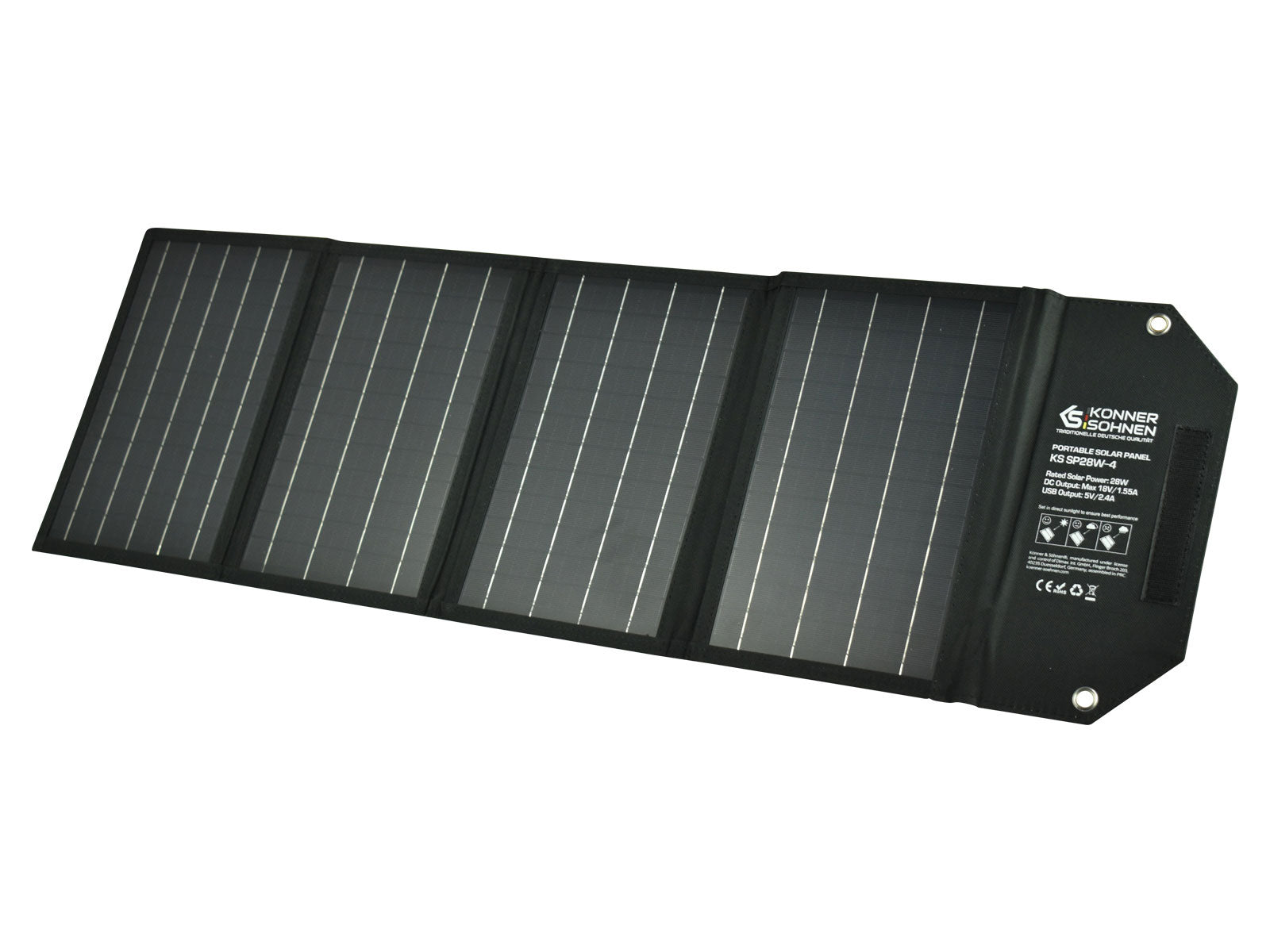 Kannettava aurinkopaneeli KS SP28W-4