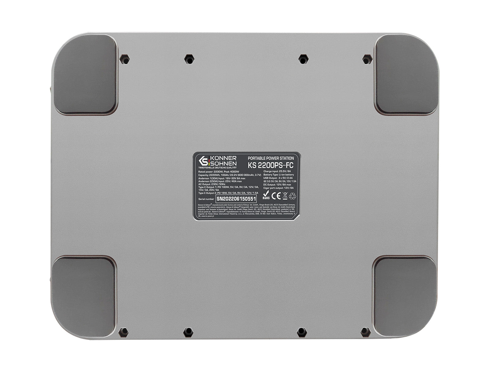 Přenosná elektrárna KS 2200PS-FC